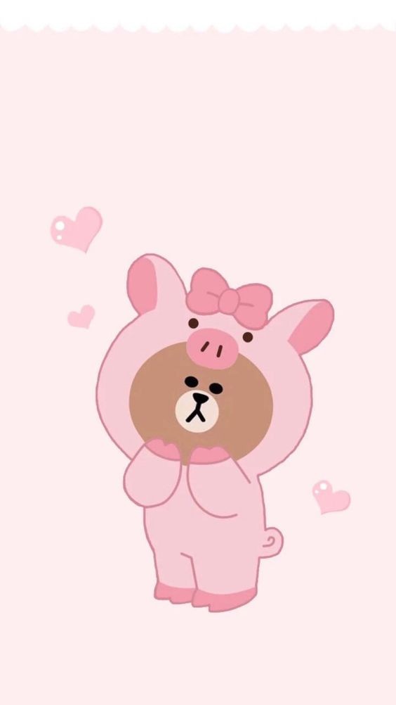 手機也要一起迎接豬年 12款可愛豬豬手機wallpaper 粉嫩色調帶來好運的一年 Topbeauty