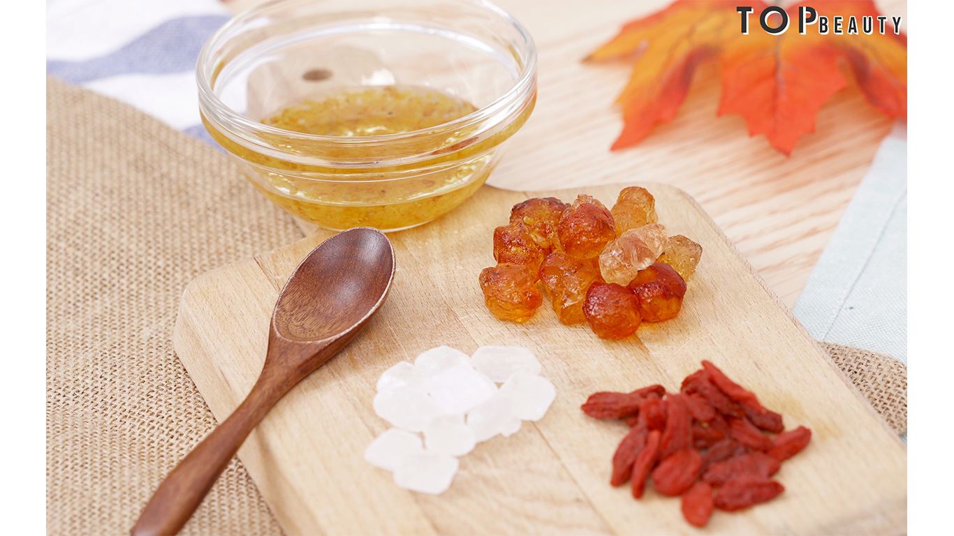 桃膠枸杞桂花蜜