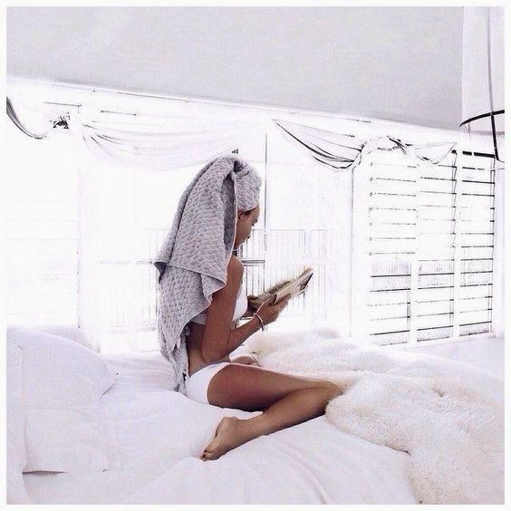 after shower