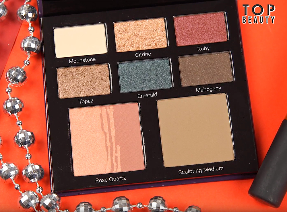 【聖誕眼影盤】超美多用途彩妝盤，比單買更划算，細細盒旅遊化靚妝必備！