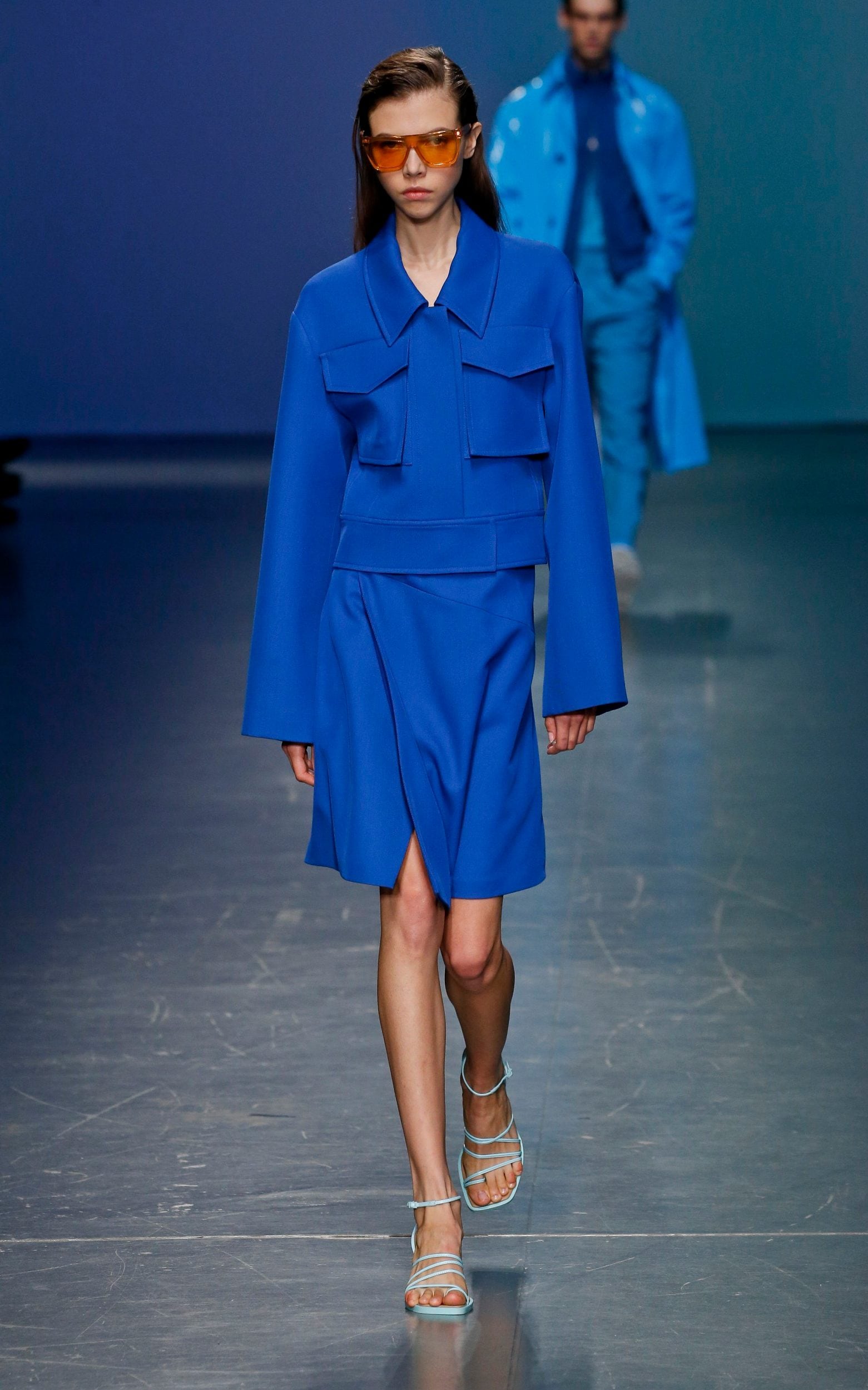 Boss ss20 pantone class blue