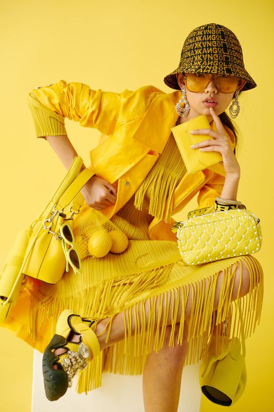 yellow fashion