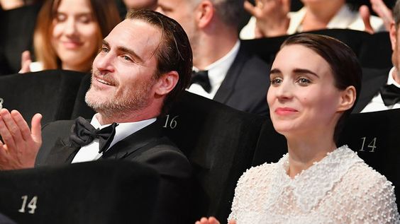oaquin Phoenix與妻子Rooney Mara