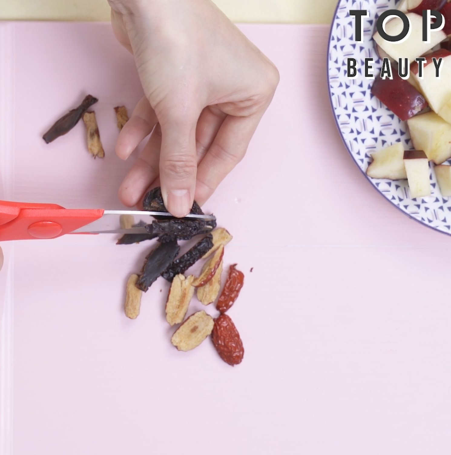 蘋果桂圓南棗蜜 剪