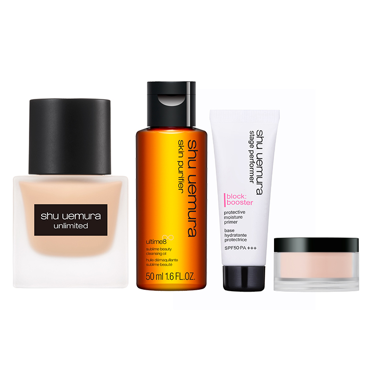 shuuemura unlimited無限輕透持妝粉底液套裝