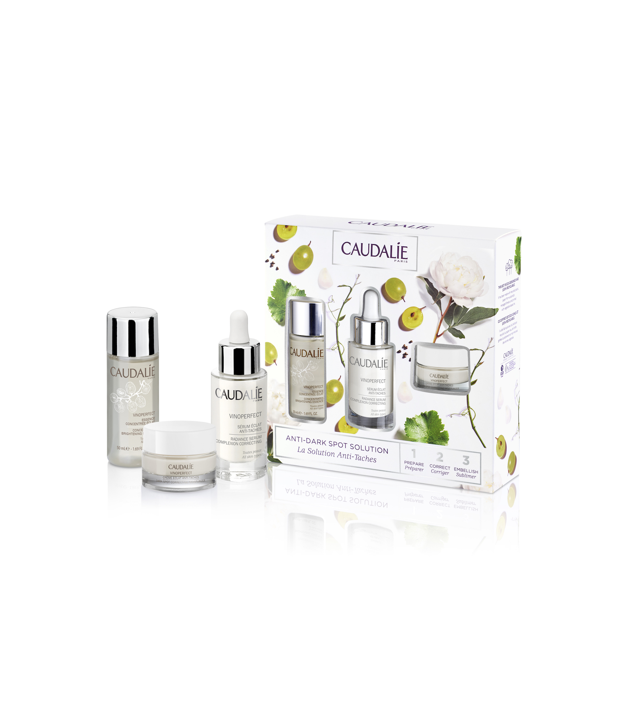 Caudalie葡萄蔓日間美白套裝