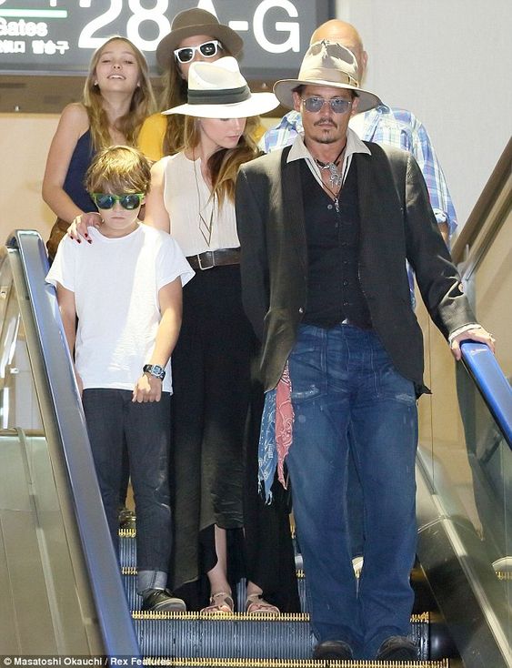 johnny depp family