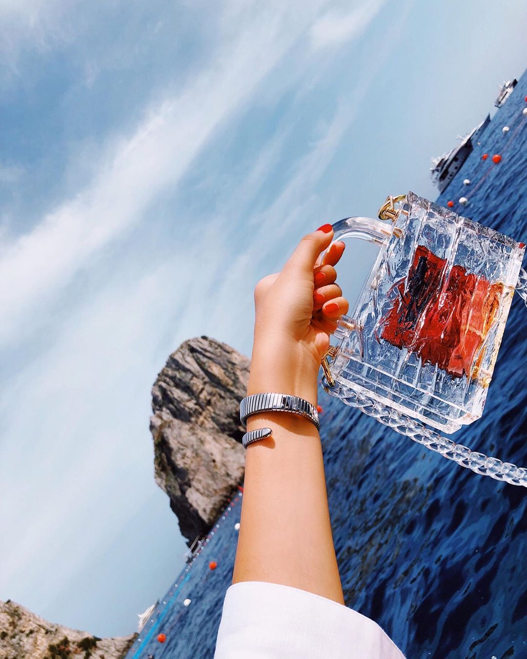 L’Afshar冰塊手袋