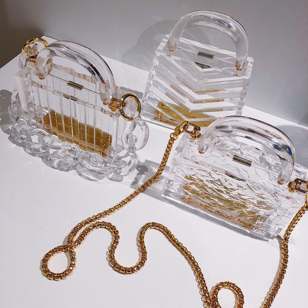 L’Afshar冰塊手袋