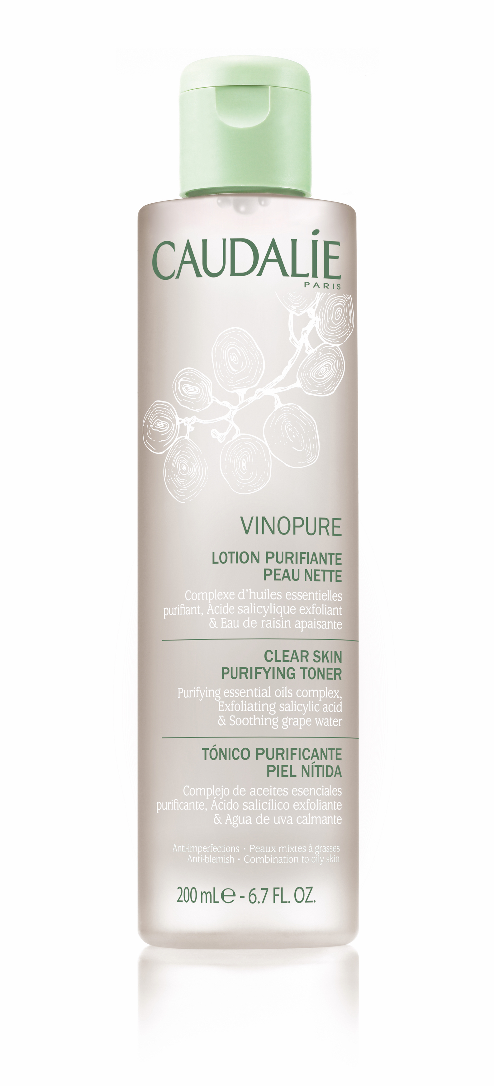 Caudalie Vinopure Clear Skin Purifying Toner 葡萄籽毛孔淨化爽膚水