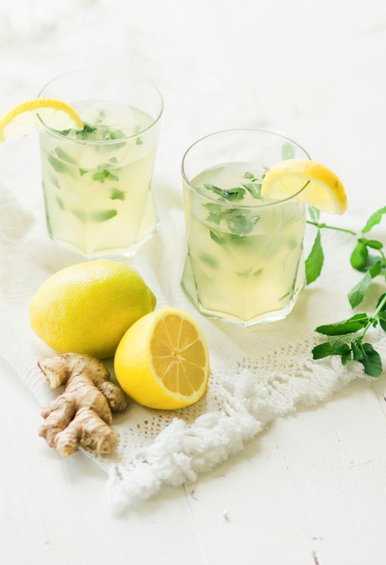 生薑檸檬碳酸水