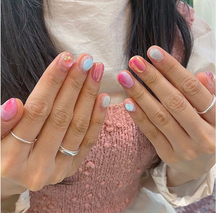 夏日透感立體美甲 雪糕蜂蜜蠟