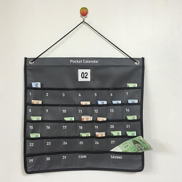 【另類儲錢法】簡單又有趣的韓國儲蓄月曆 每日儲100蚊 一年儲到$36,000
