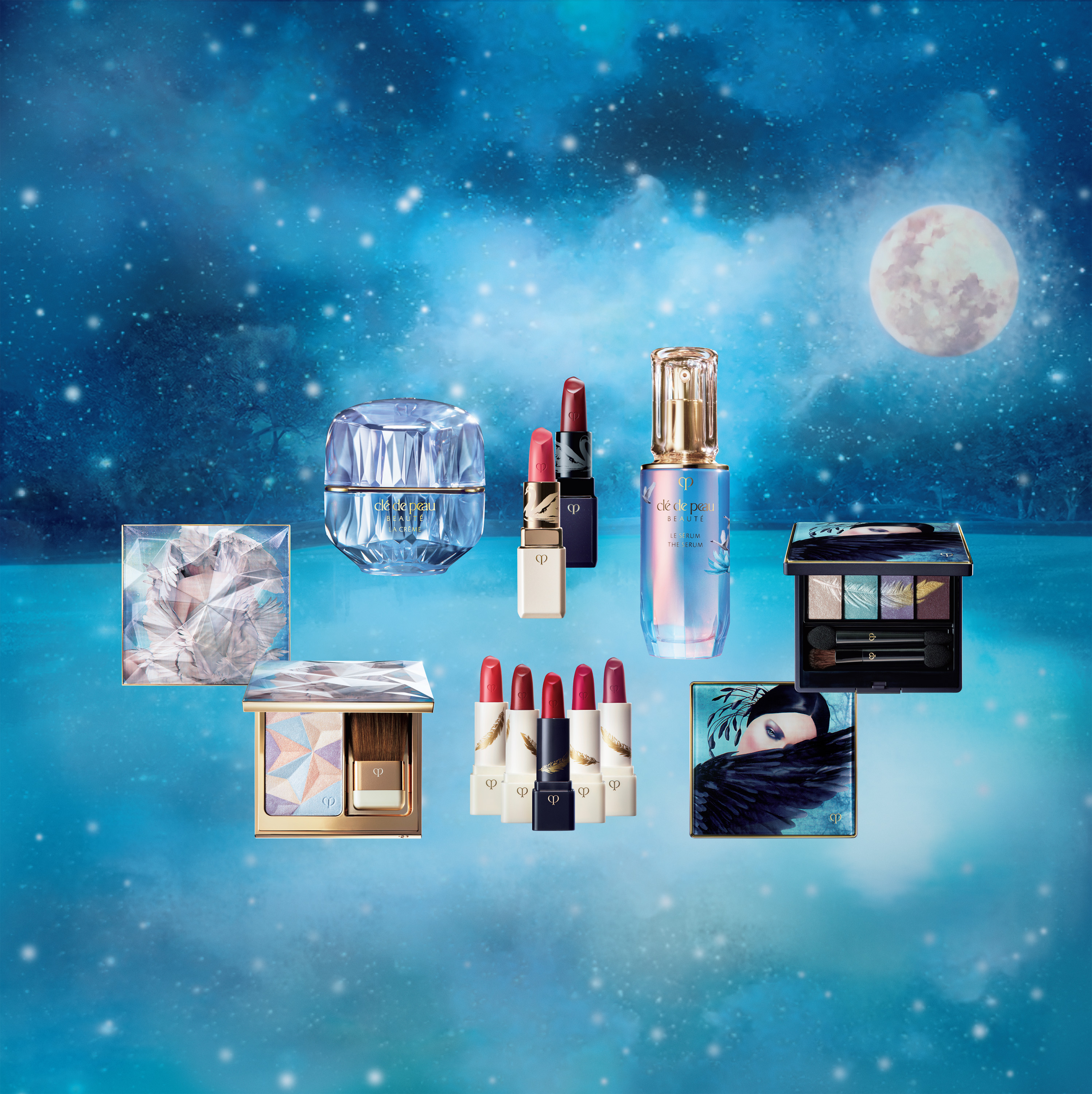 Clé de Peau Beauté Enchnated Lake Collection_Group (with La Crème )