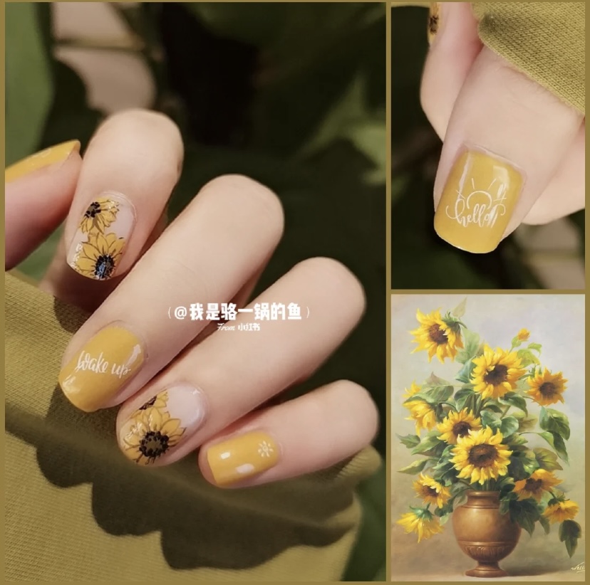 8款Pantone「亮麗黃」美甲圖鑑