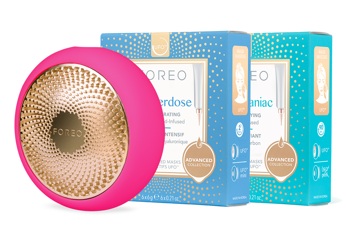FOREO_UFO SET_2masks_H2O matte maniac