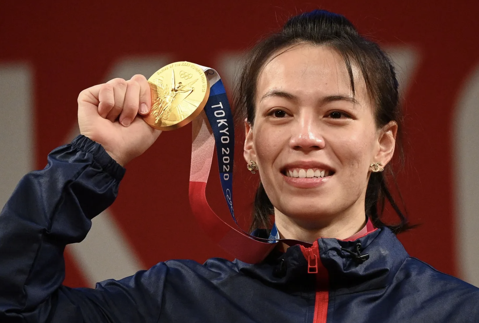奧運選手都愛戴耳環美甲郭婞淳