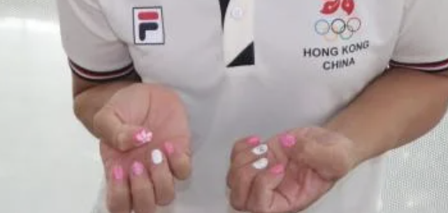 奧運選手都愛戴耳環美甲李慧詩2