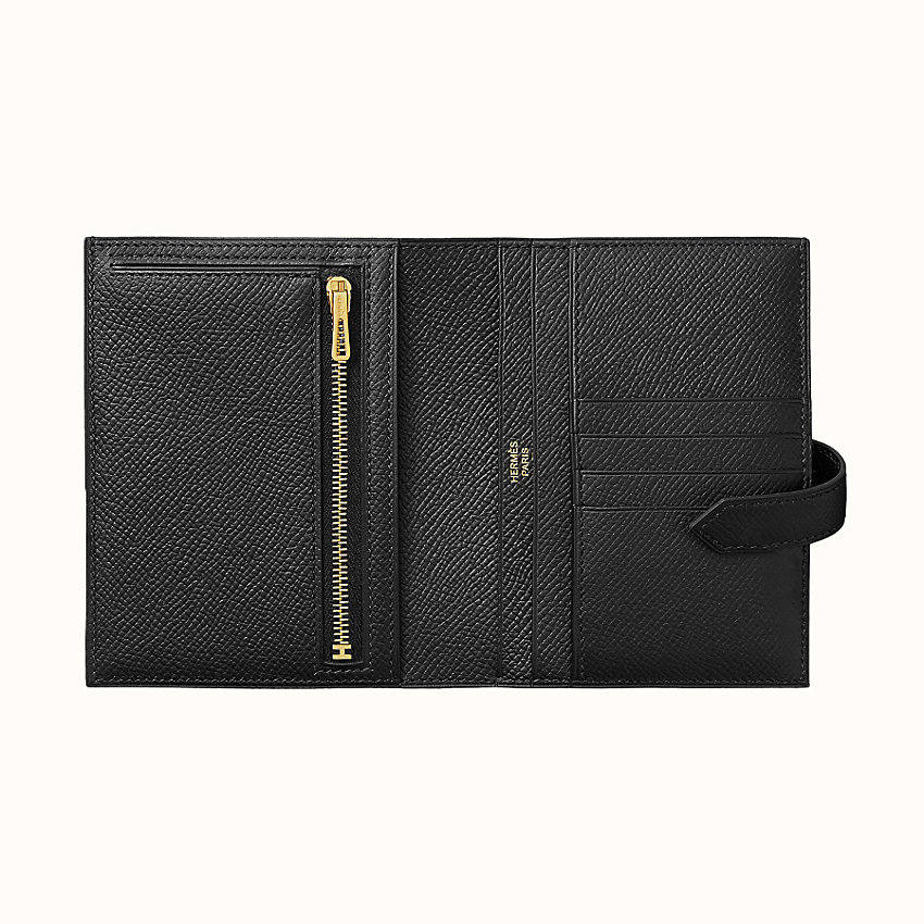 喜歡低調的朋友也許可以考慮Hermès Bearn銀包
