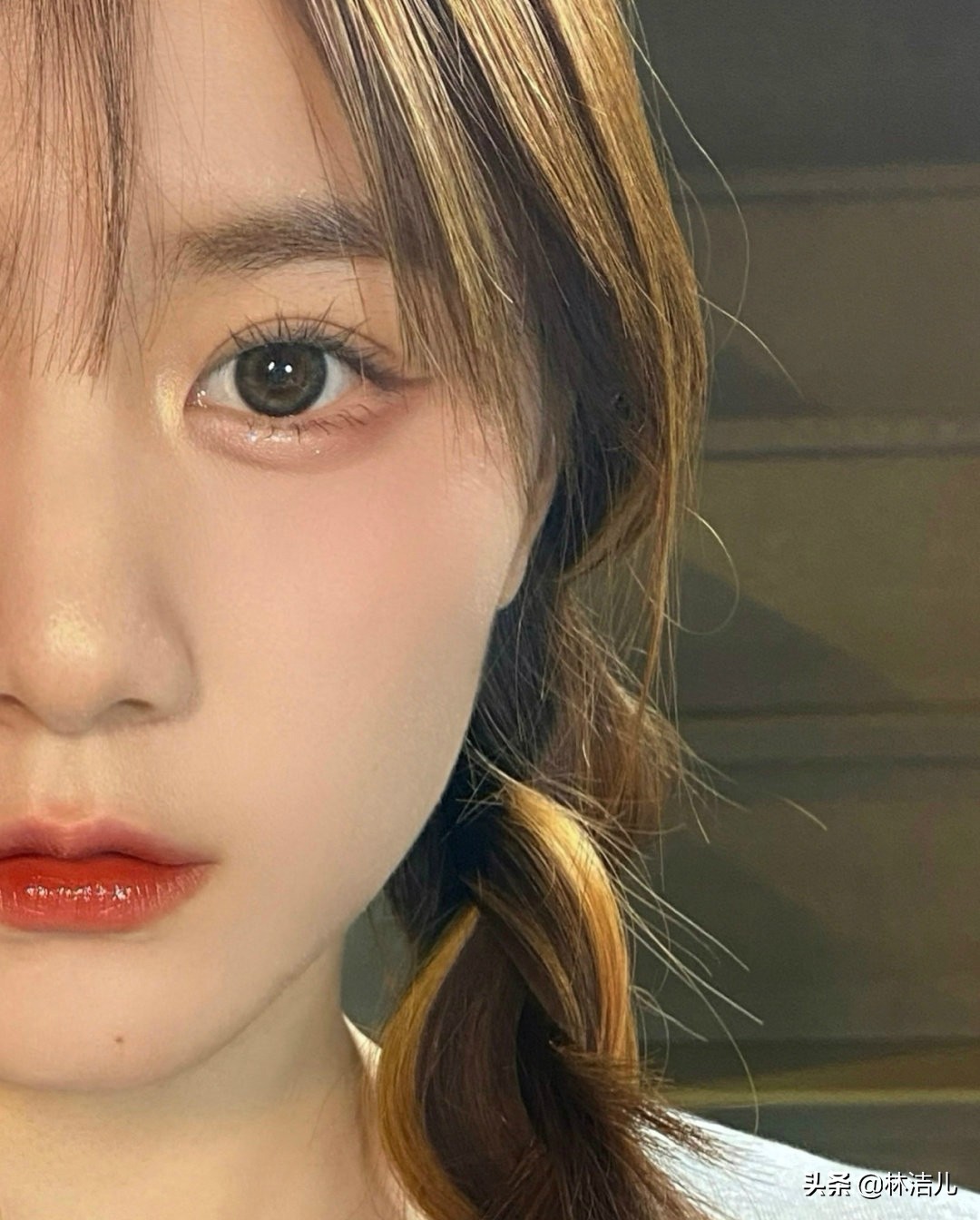 眼頭、眼皮及臥蠶打亮