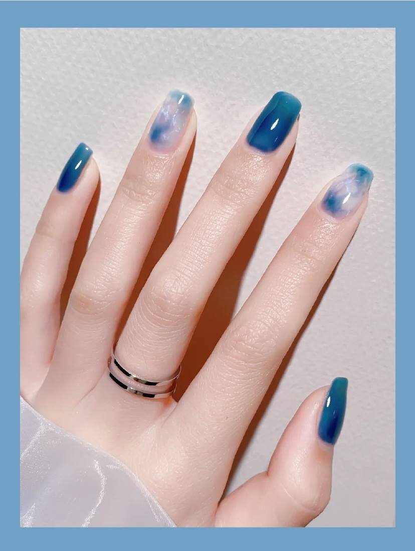 適合溫柔知性的女生,真的是名副其實的仙女美甲!
