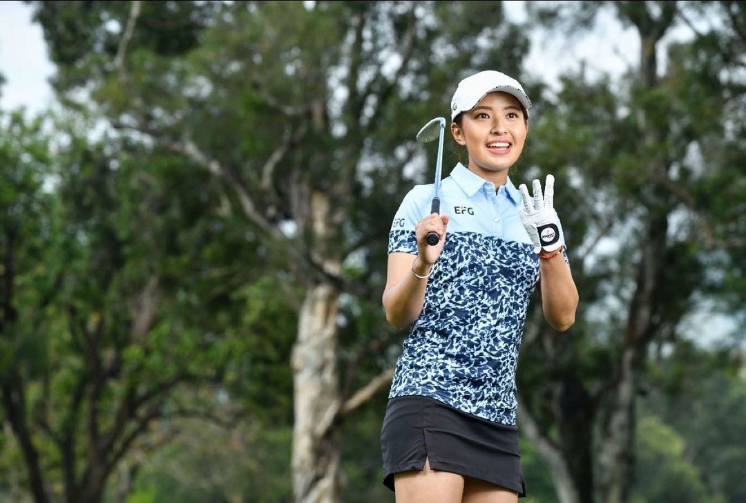 現年27歲的陳芷澄第二次參加奧運，也是香港首位出戰女子高爾夫球職業賽的球手