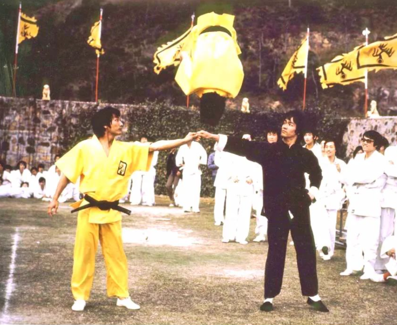元華曾為李小龍擔任翻筋斗替身。