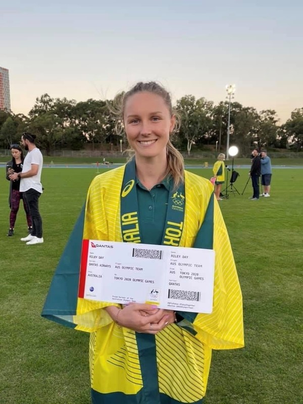 Riley Day得到東京奧運入場券。