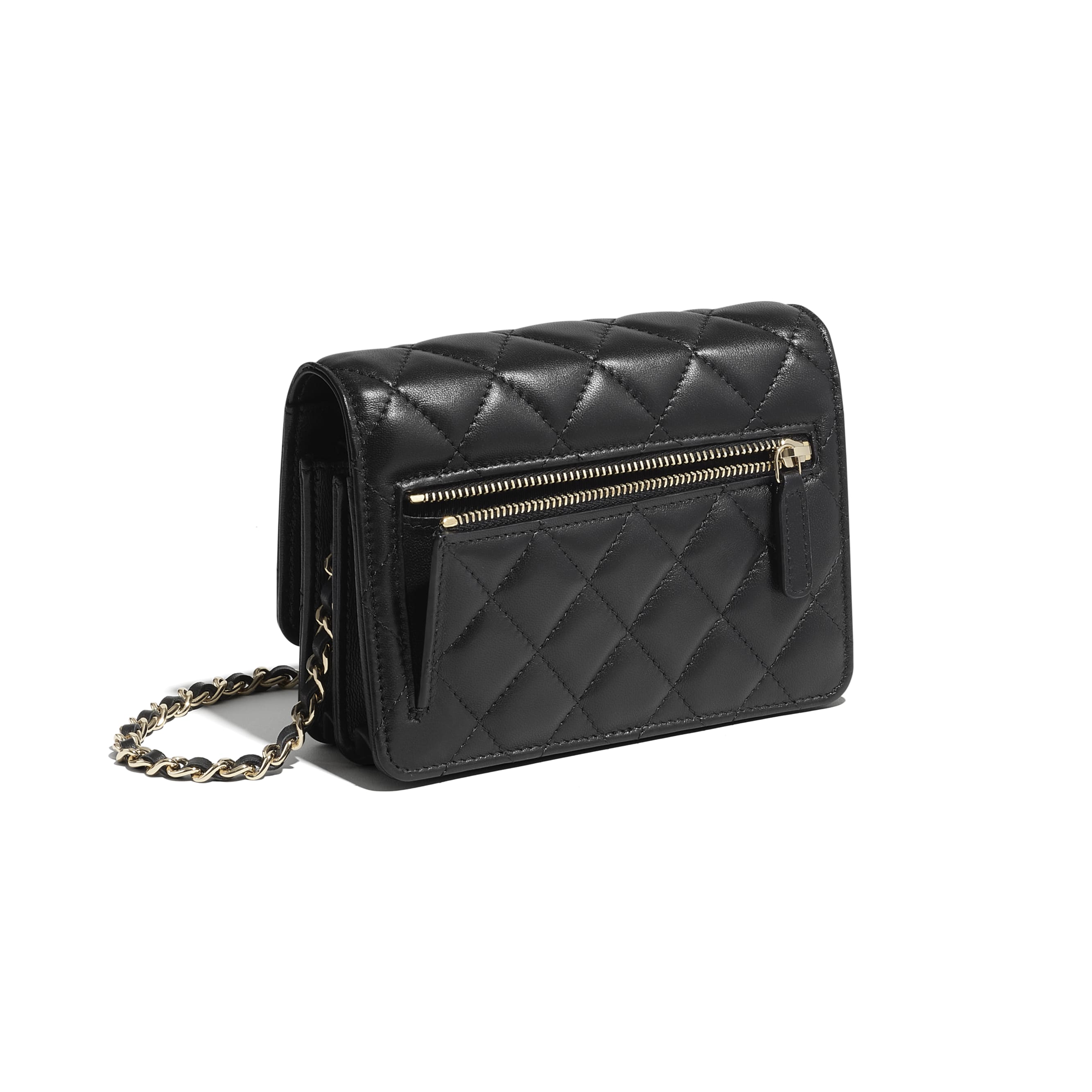 2021新款WOC手袋採用小羊皮及金色金屬