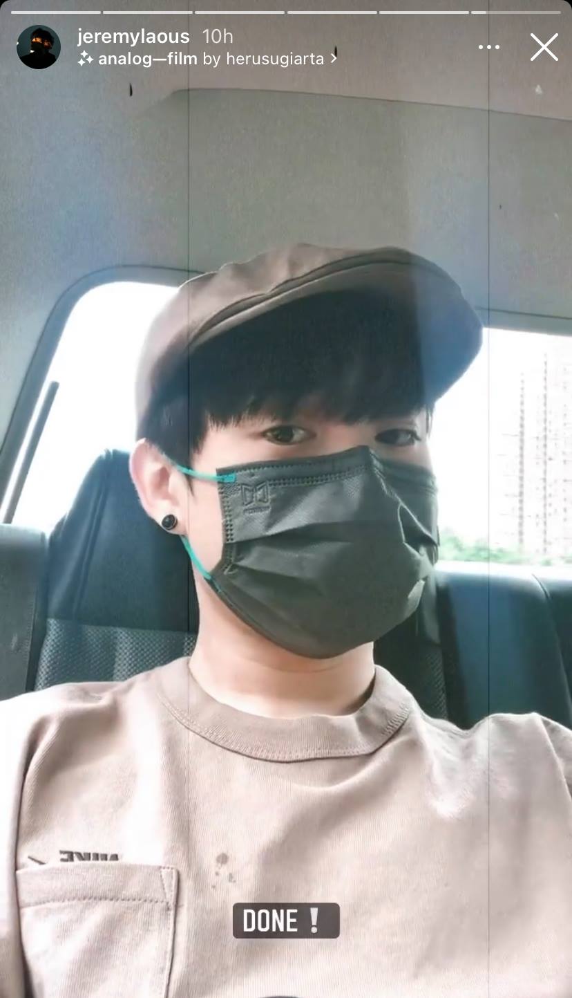 Jer柳應廷為拍電影剪頭髮