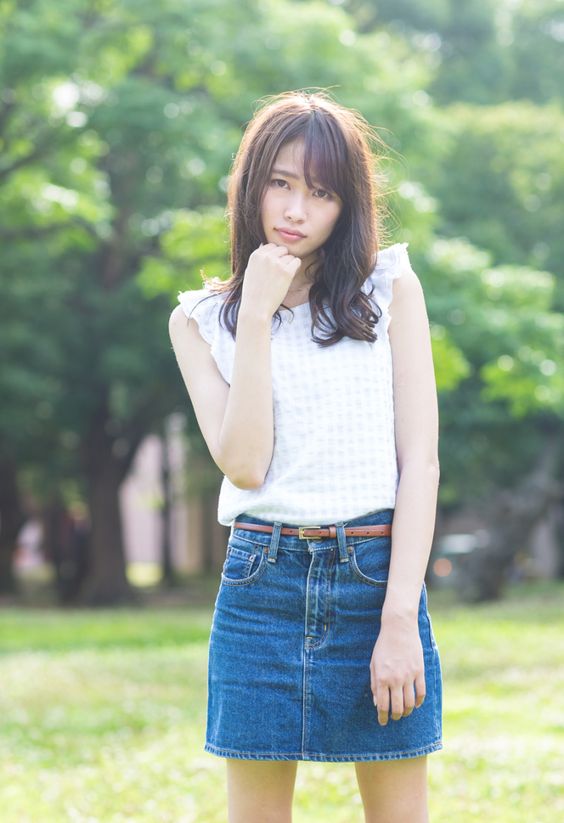 牛仔短裙