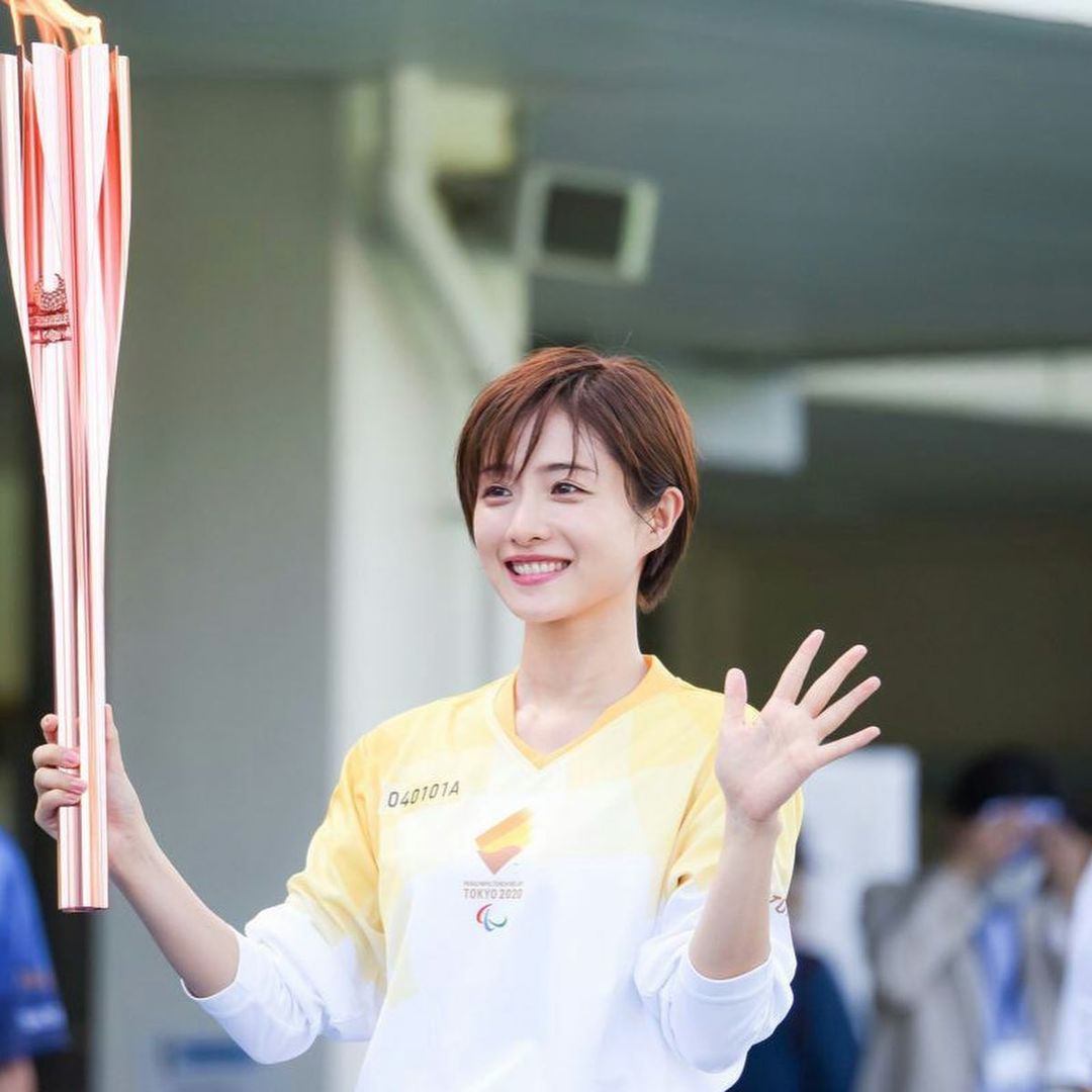石原里美是傳遞聖火大使。