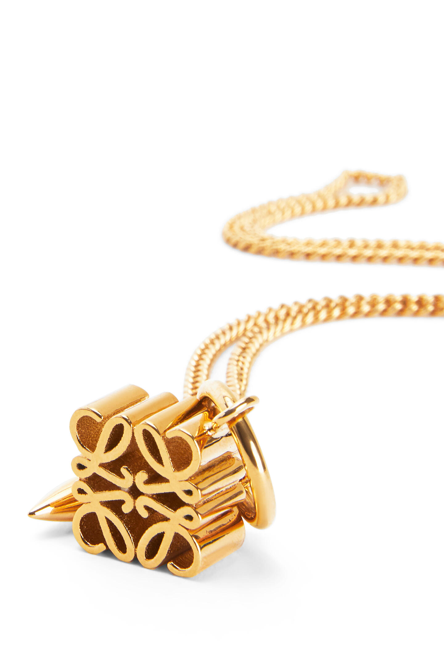 金屬 Anagram 吊墜項鍊 $3,200