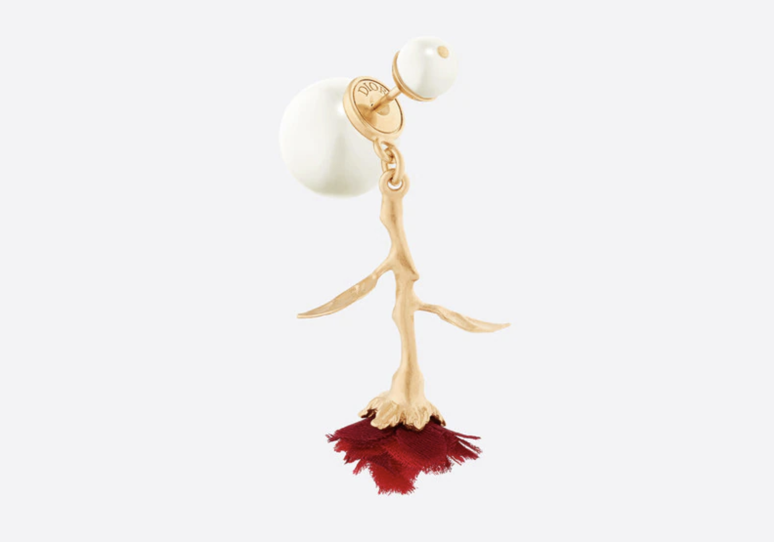 DIOR TRIBALES EARRING 玫瑰花