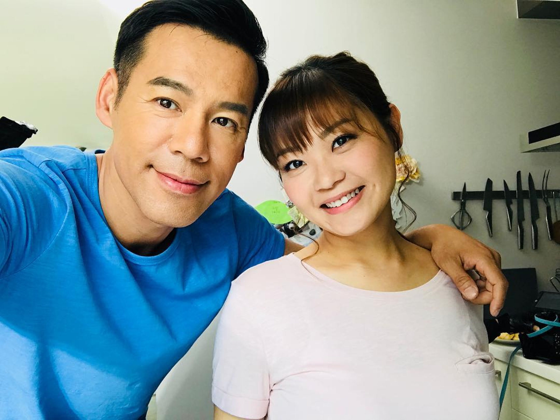徐榮與太太結婚多年仍恩愛