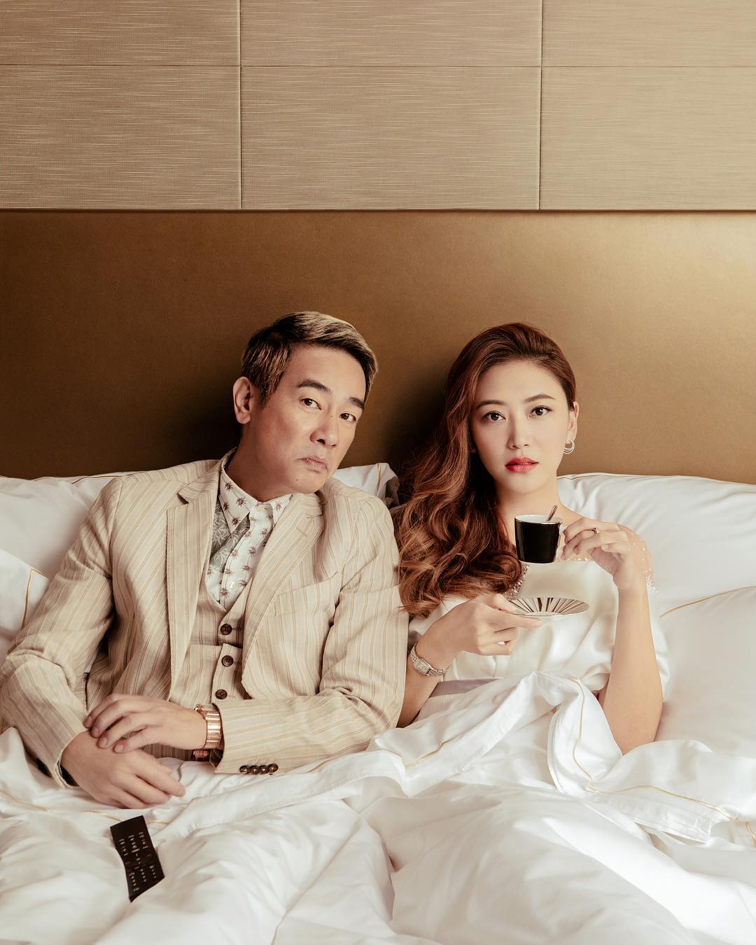 陳小春甘心被應采兒收服