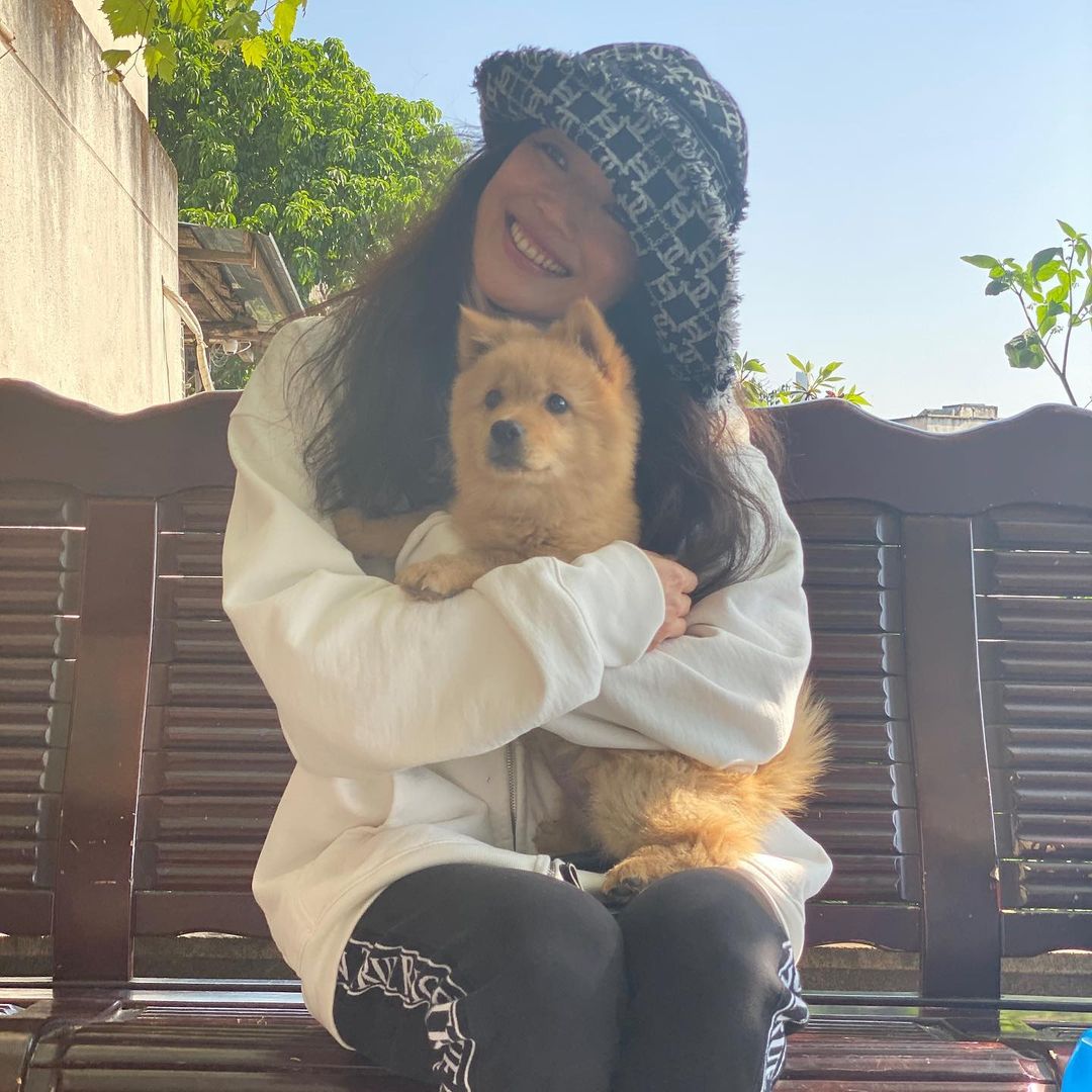 舒淇超愛小動物。