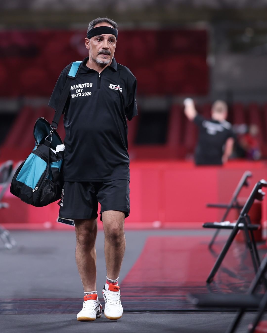 哈馬度比賽進場。