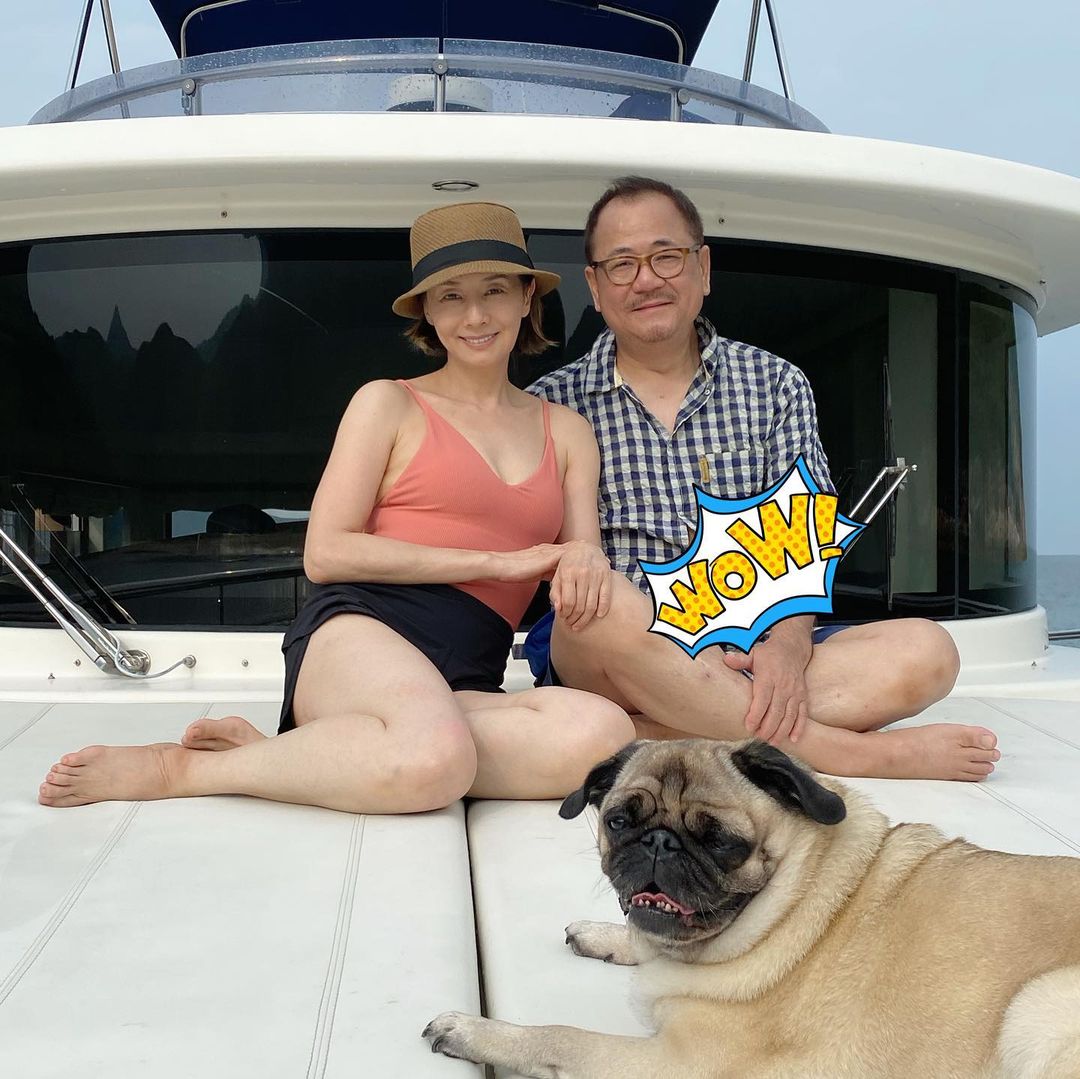 毛舜筠曾形容與老公的關係就像「像拖鞋和睡衣般舒服」。