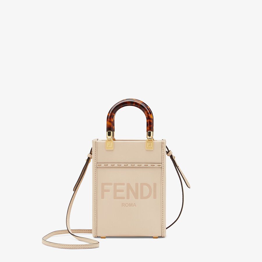 Fendi迷你款式SUNSHINE手提袋