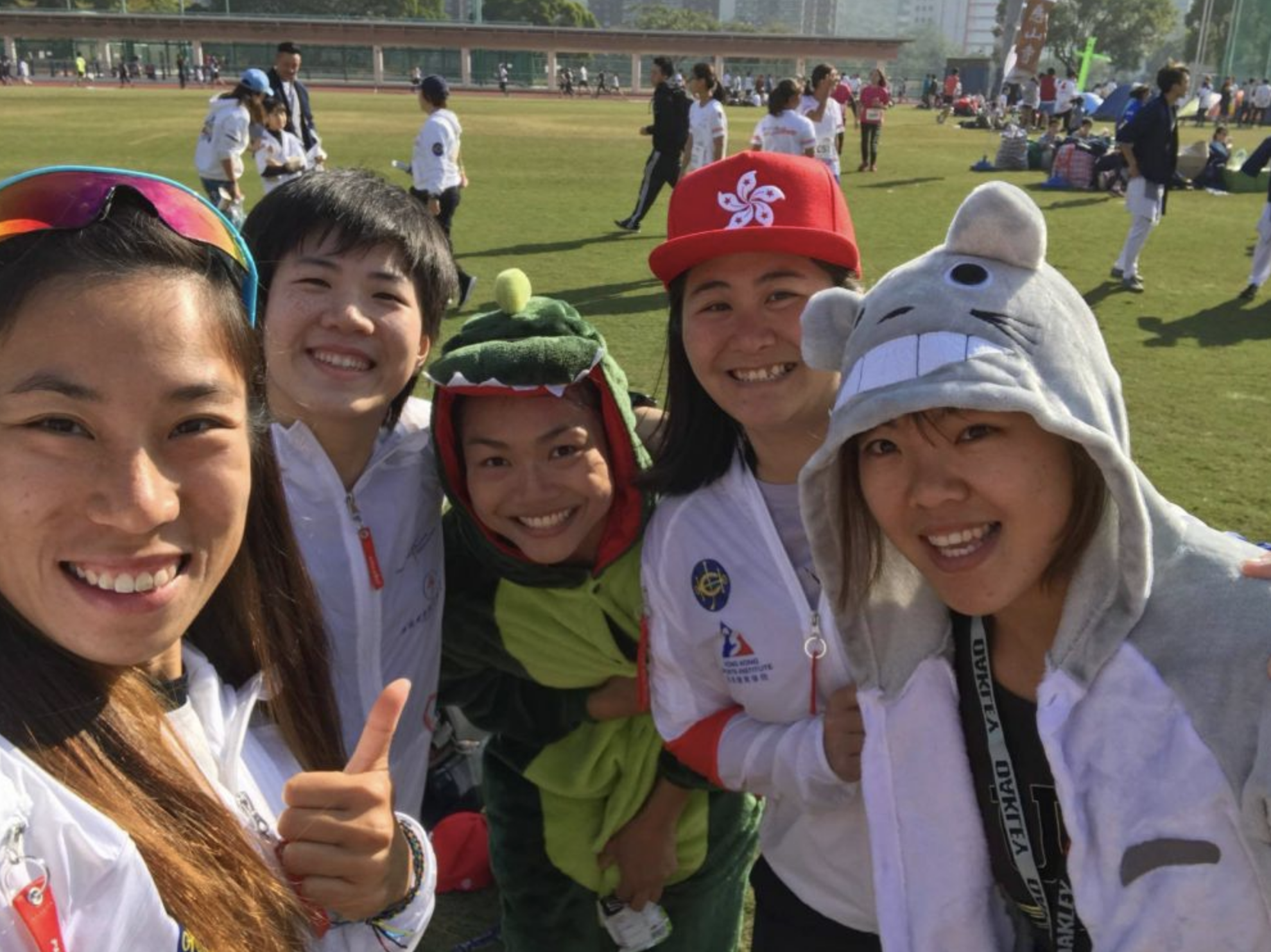 李慧詩與朋友的日常合照。