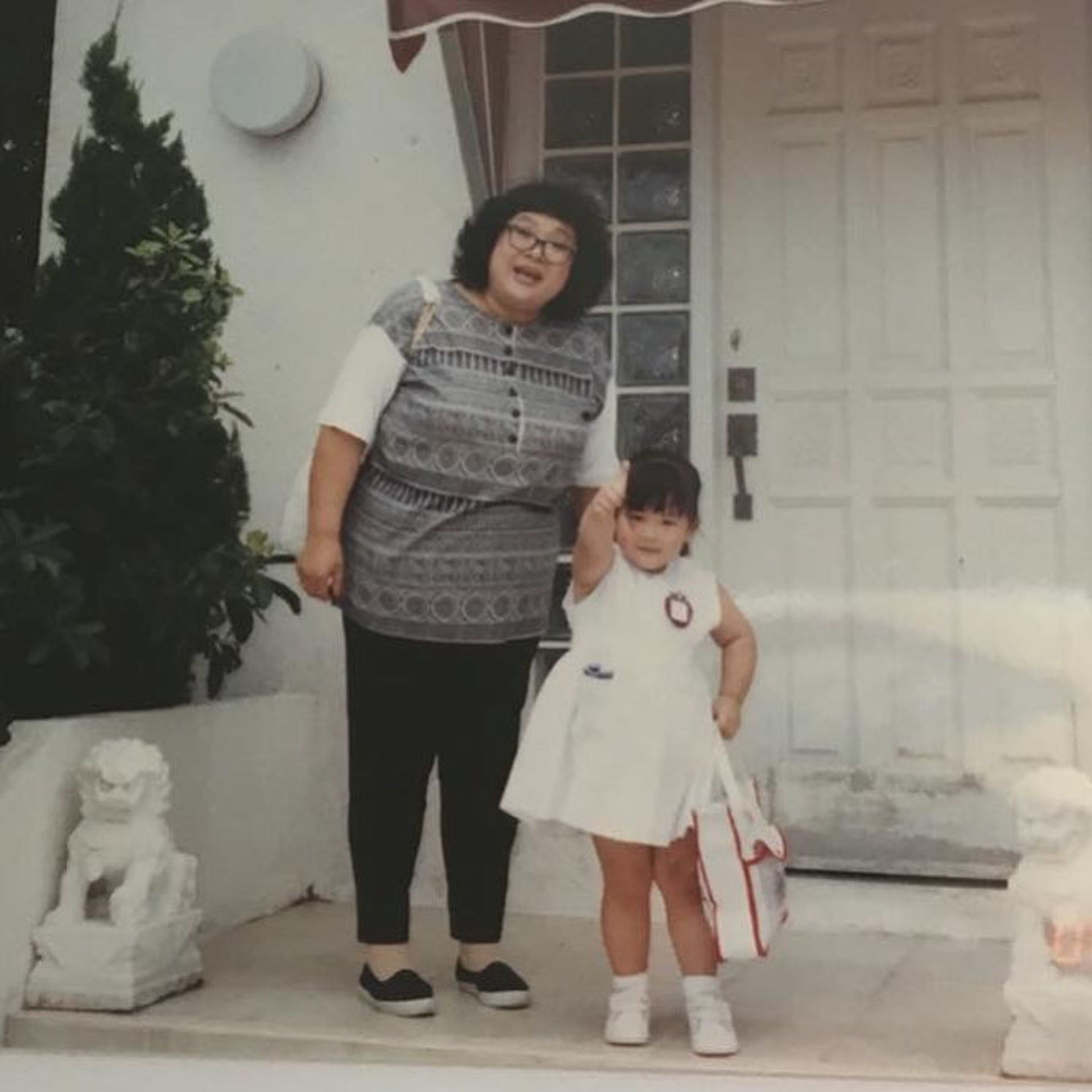 肥姐與女兒鄭欣宜