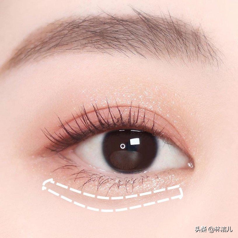 內眼線及臥蠶眼影