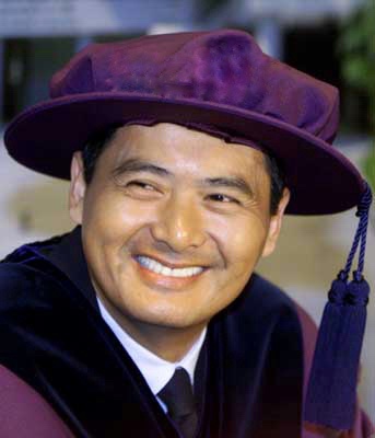 發哥第三次獲學院頒授榮譽名銜