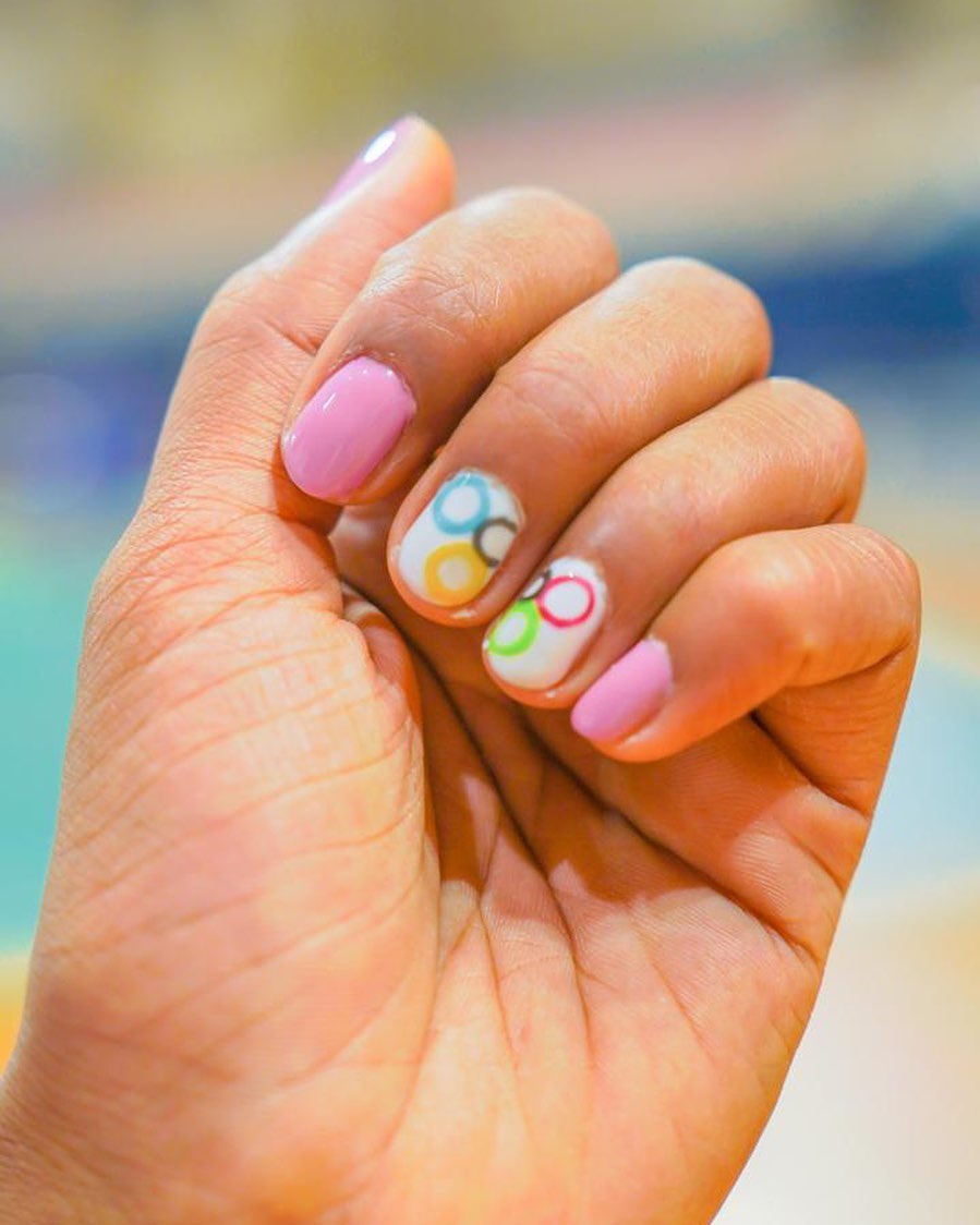 印度選手辛度塗奧運美甲