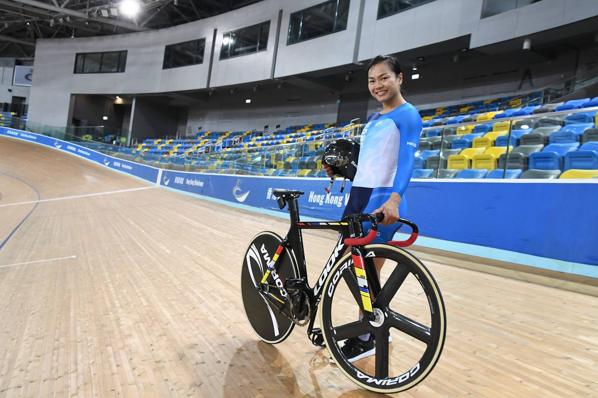 李慧詩過往比賽前照片。