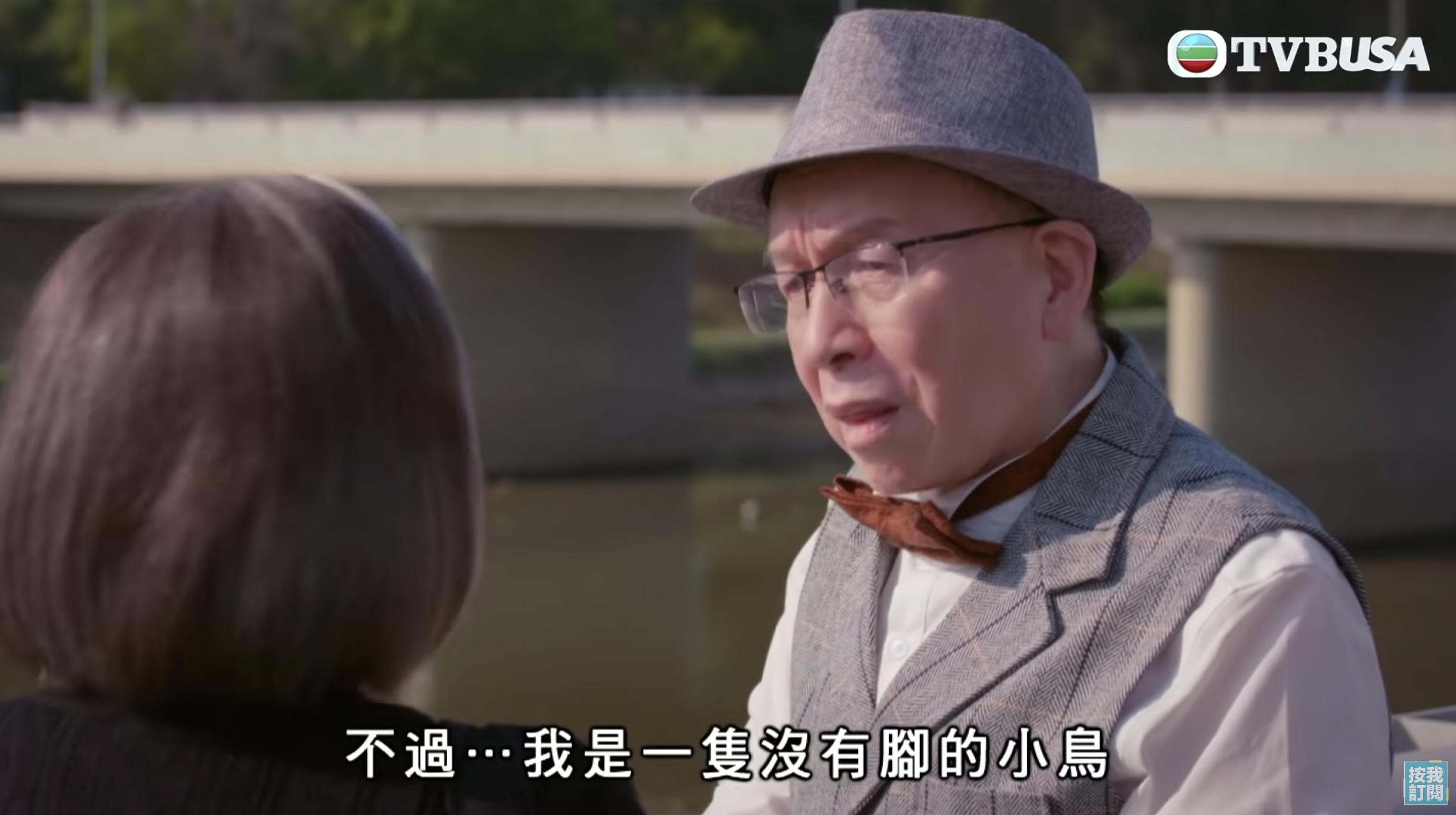 Madam Lo盧宛茵表示自己是沒有腳的小鳥。
