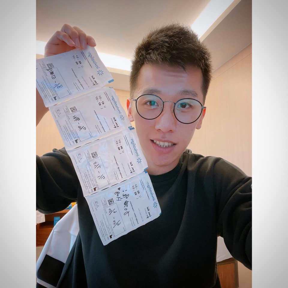 李智凱父親中風入院