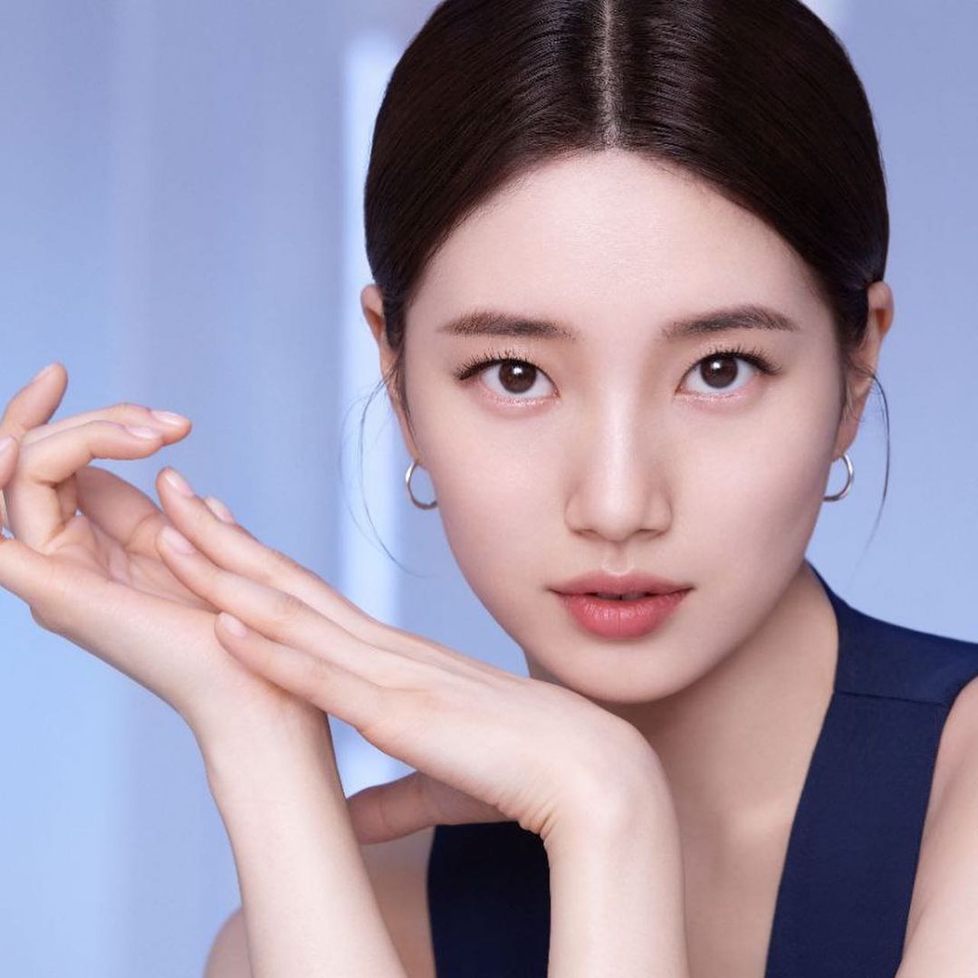 韓國女星秀智增大眼妝