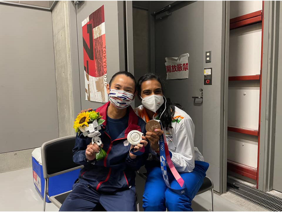 印度選手辛度安慰戴資穎